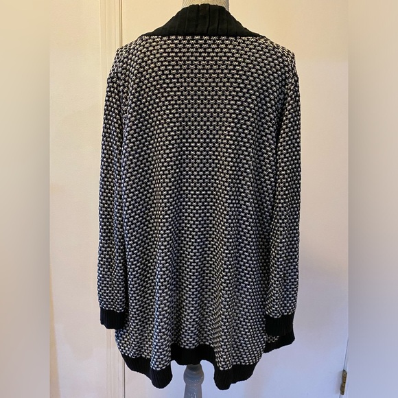 Rafaella Open Front Cardigan, Size 1X - Picture 3 of 6